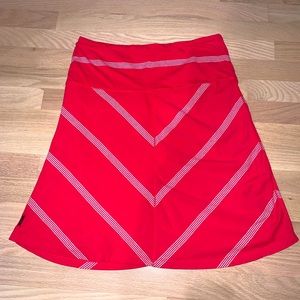 Lole Red Jersey skirt
